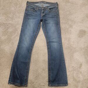 Victoria Secret Low 5 Flap Jeans Size 6